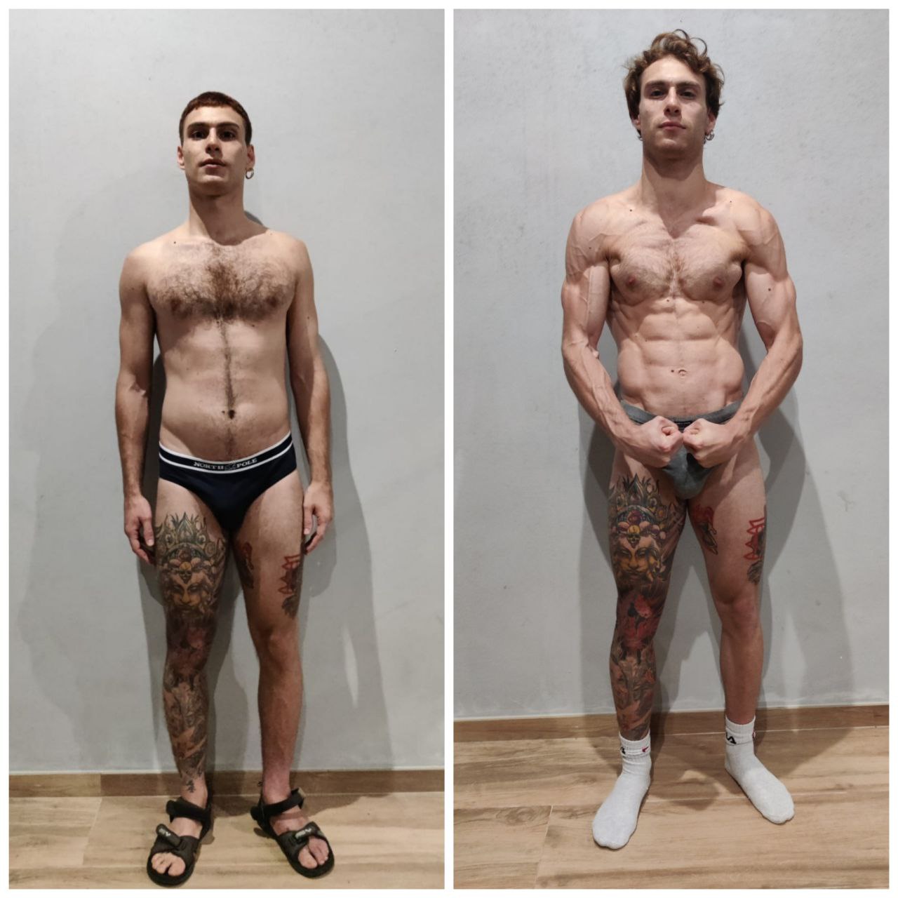 Trasformazione fisica seguita da Muscle Doctrine