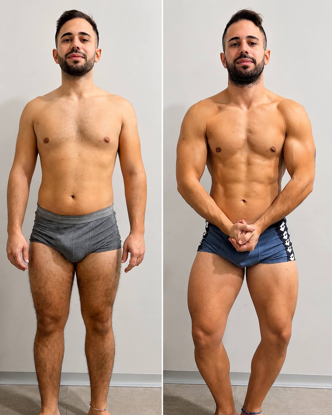 Evoluzione fisica con aumento della massa muscolare